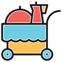 Ice Cream Cart  Icon