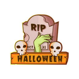 Halloween-Plakat  Symbol