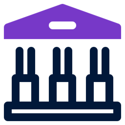 Bank Building  Icon