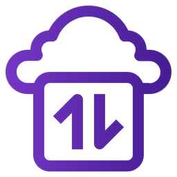 Cloud Transaction  Icon