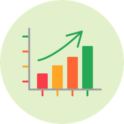 Growth Chart  Icon