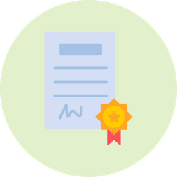 Certificate  Icon