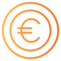 Euro Coin  Icon