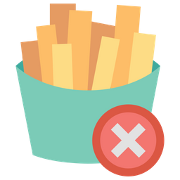 Keine Pommes  Symbol