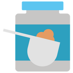 Protein-Ergänzung  Symbol