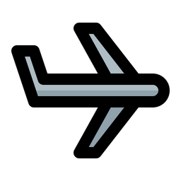 Flugzeug  Symbol