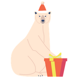 Chritmas Bear  Icon