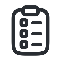 Checkliste  Symbol