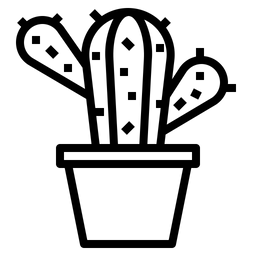 Kaktuspflanze  Symbol