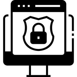 Cybersicherheit  Symbol