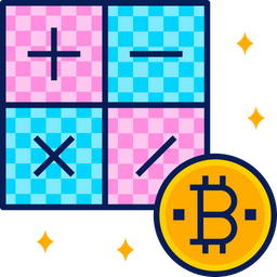 Bitcoin Calculate  Icon