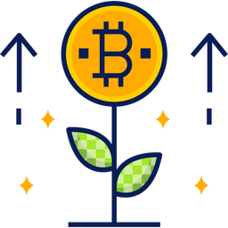 Bitcoin Investment  Icon