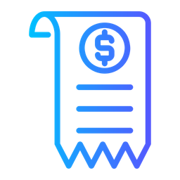 Invoice Receipt  Icon