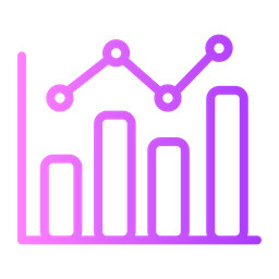 Line Bar Chart  Icon