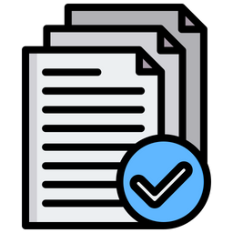 Check Document  Icon