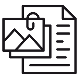 Attach Document  Icon