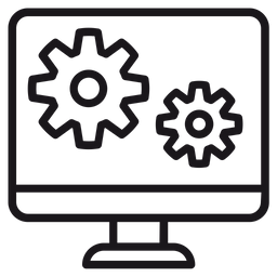 Computer Setting  Icon