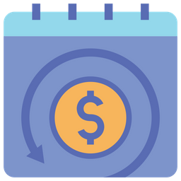 Finance Calendar  Icon