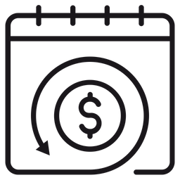 Finance Calendar  Icon