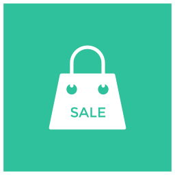 Bag on sale  Icon