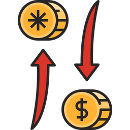 Exchange Rate  Icon