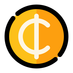 Cent Centavo  Icon