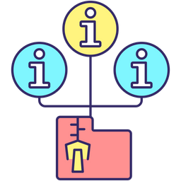 Datenerhebung und -speicherung  Symbol