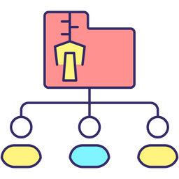 Archiving Employee Data  Icon