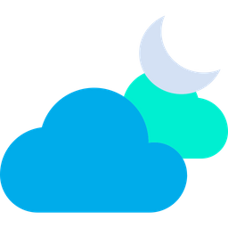 Cloudy Night  Icon