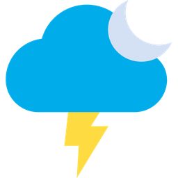 Cloudy Thunder  Icon