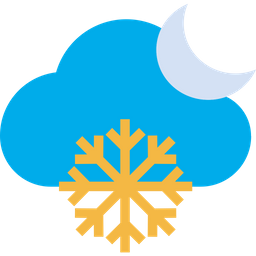 Night Snow  Icon