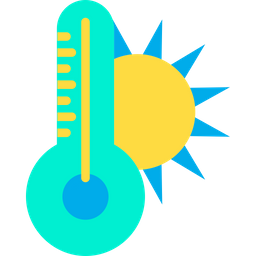 Hot Temperature  Icon