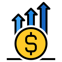 Crescimento Financeiro  Ícone