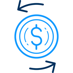 Financial Money Exchange  Icon