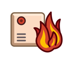 Fire Sensor  Icon