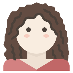 Curly-hair Woman  Icon