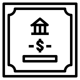 Bankanleihe  Symbol