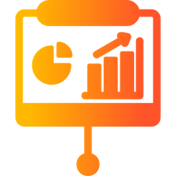 Analytics Presentation  Icon