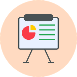 Analytics Presentation  Icon