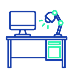 Desk Table  Icon