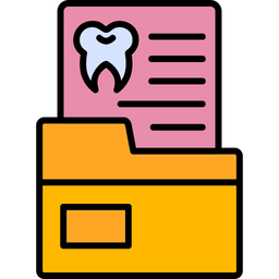 Dental Record  Icon