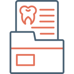 Dental Record  Icon