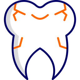 Cracked Tooth  Icon