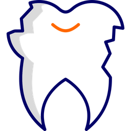 Broken Tooth  Icon