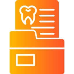치과 기록  아이콘