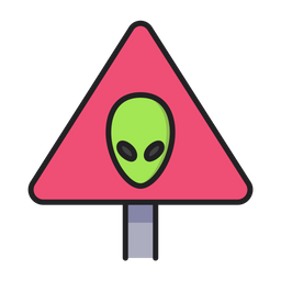 Sinal de alerta alienígena  Ícone