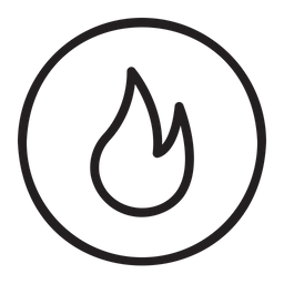 Feuerflamme  Symbol