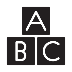 Abc Block  Icon