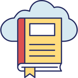 Cloud Book  Icon