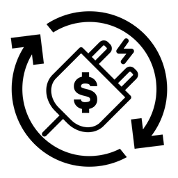 Strompreis  Symbol